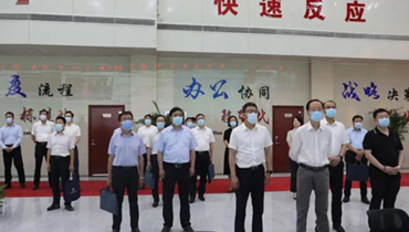 市人大常委會(huì)黨組書記、主任韓金峰到公司調(diào)研